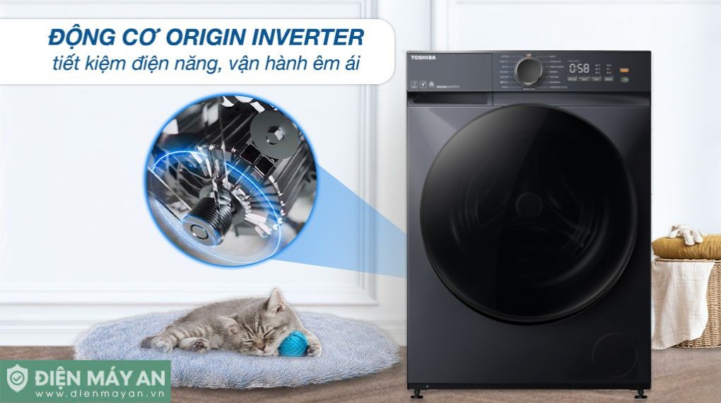 Máy Giặt Toshiba Inverter 10 Kg TW-T21BU110UWV(MG)